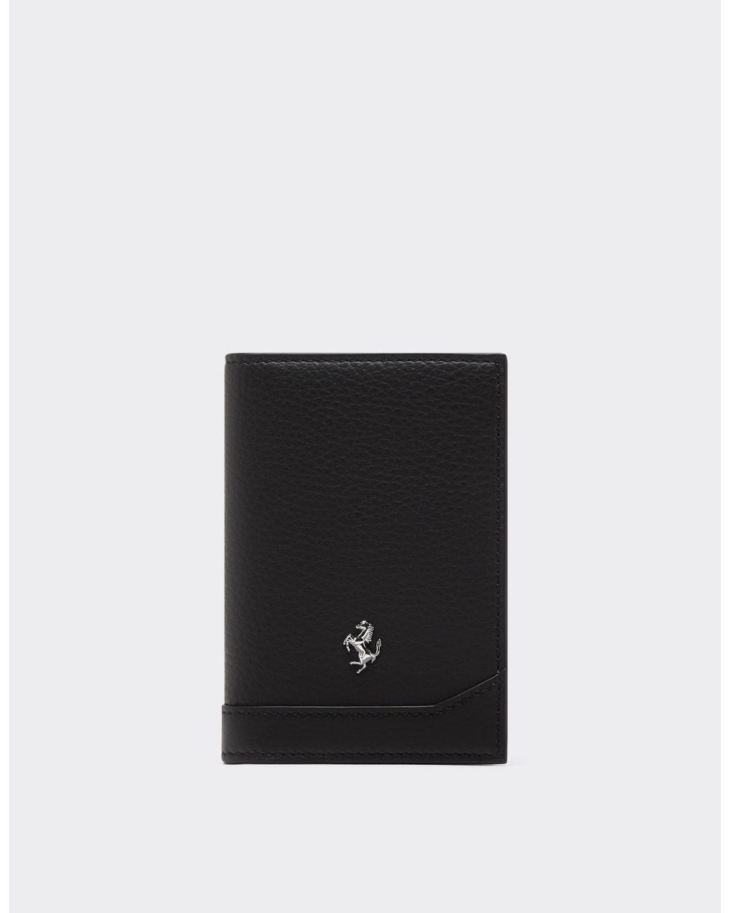 Ferrari Black Gt Soft Card Holder