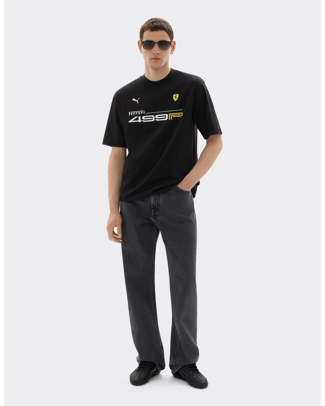 Ferrari Black 499P Hypercar T-Shirt