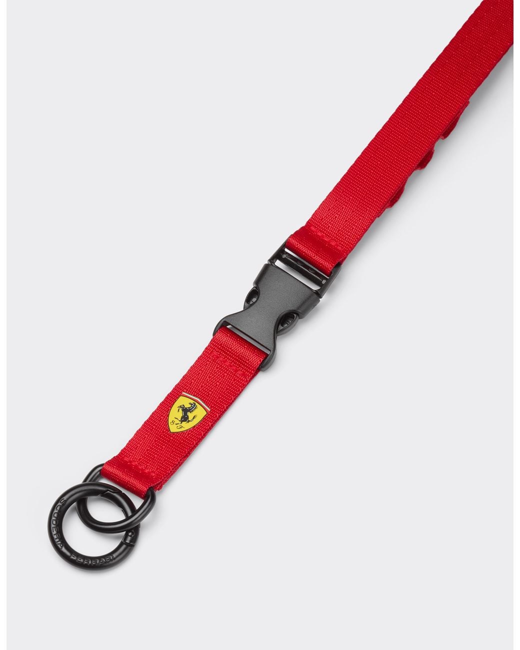 Ferrari White Scuderia Lanyard