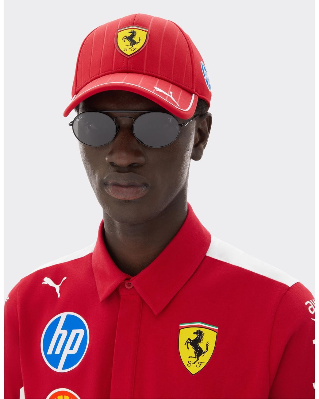 Ferrari Gray Ray-Ban For Scuderia Rb3775M