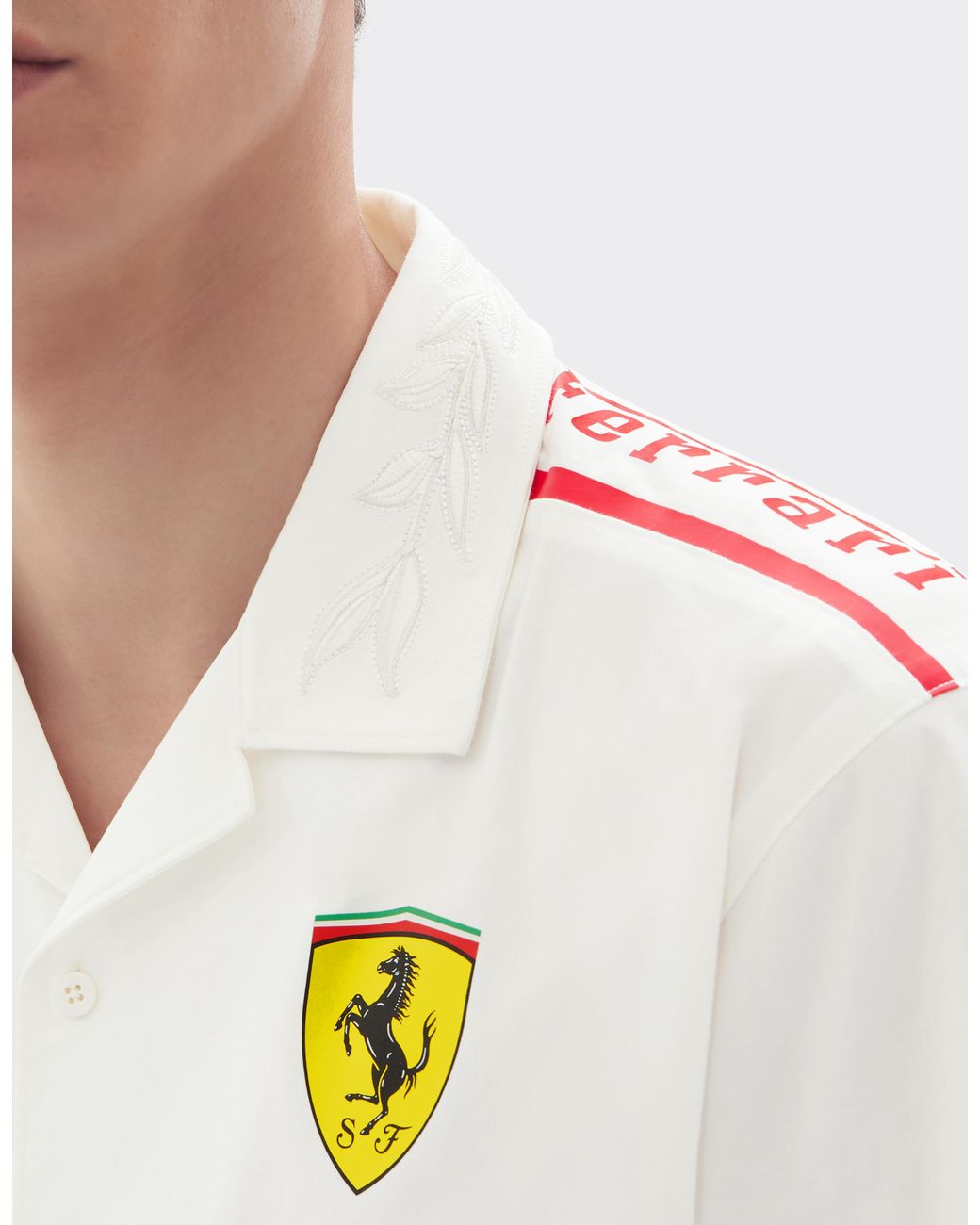 Ferrari White Replica Shirt For The 2026 Monza Grand Prix