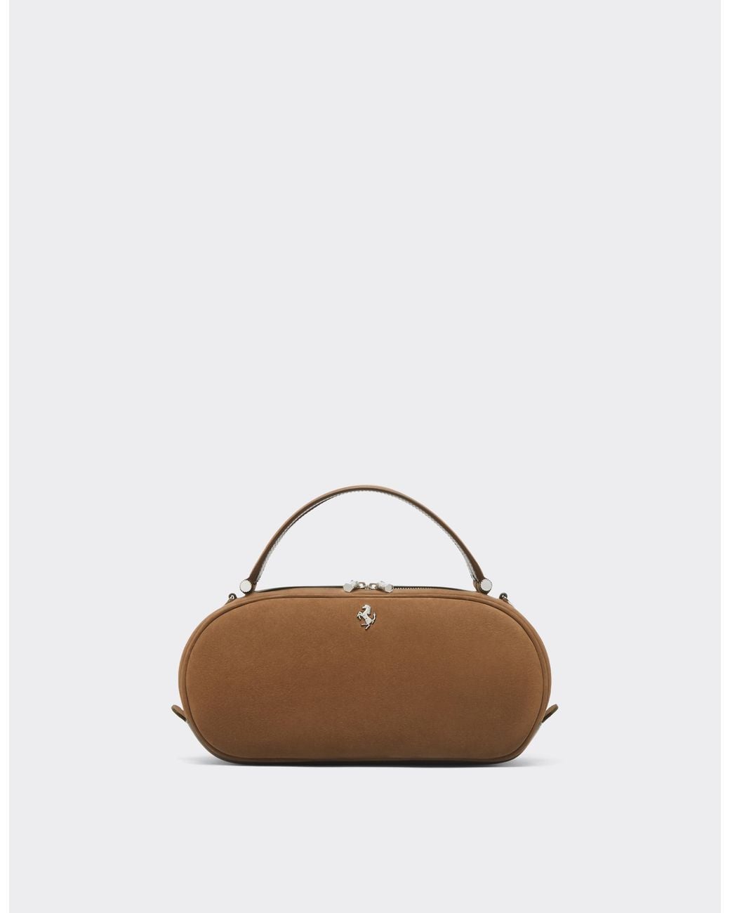 Ferrari Brown Dino Bowling Bag