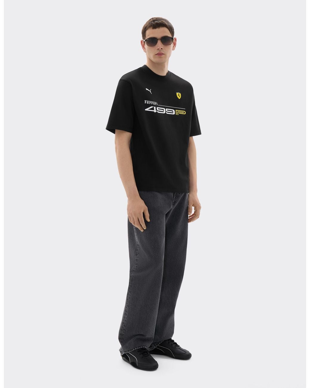 Ferrari Black 499P Hypercar T-Shirt
