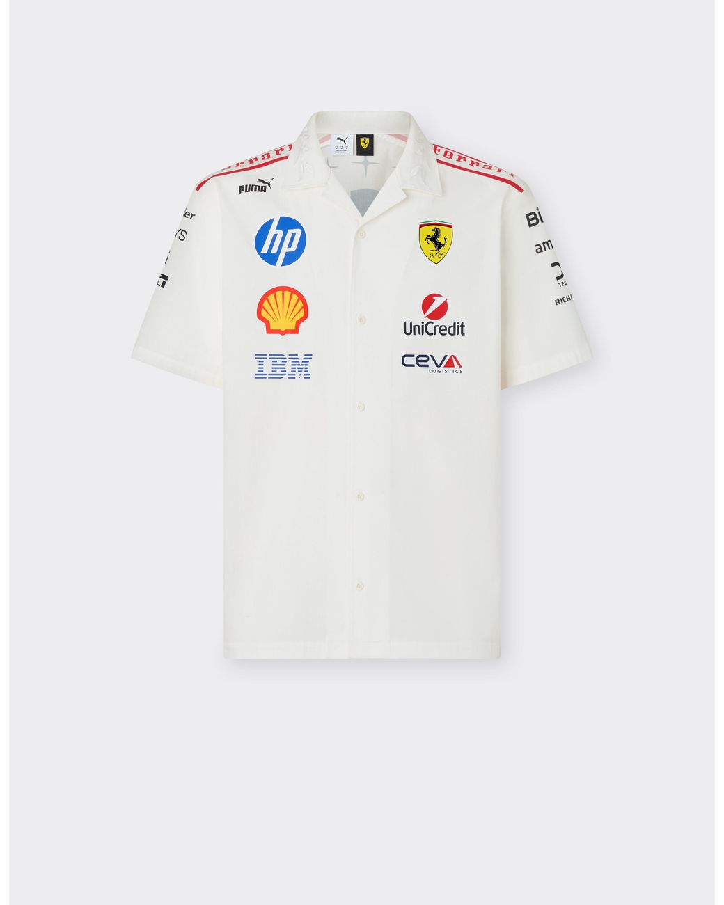 Ferrari White Replica Shirt For The 2026 Monza Grand Prix
