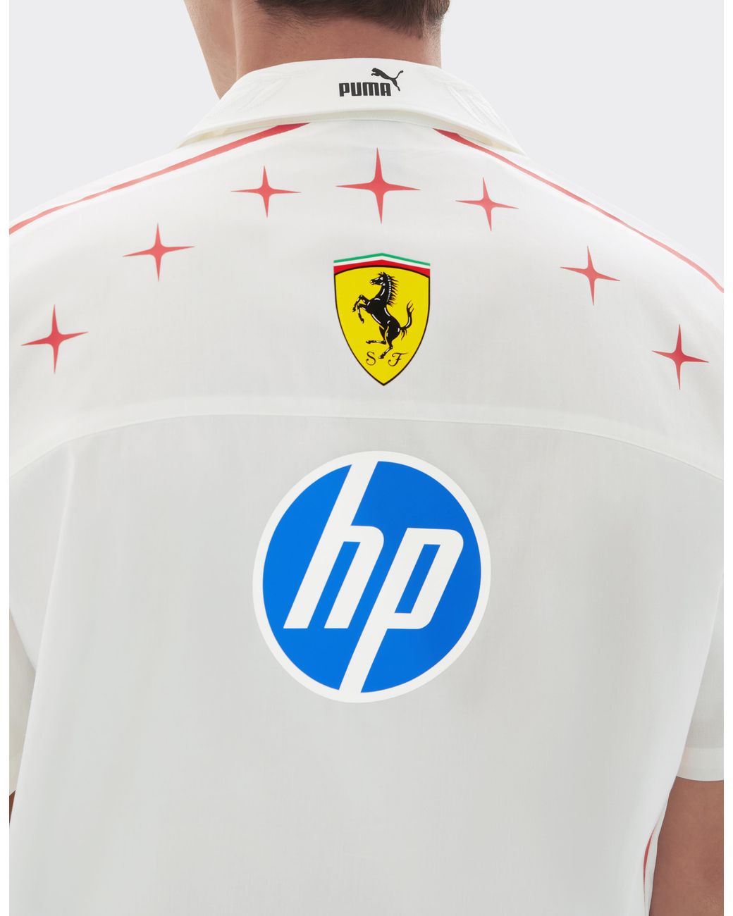 Ferrari White Replica Shirt For The 2026 Monza Grand Prix