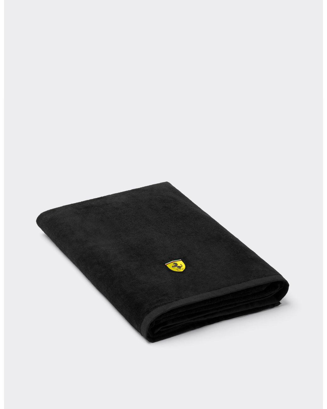 Ferrari Black Scuderia Cotton Towel
