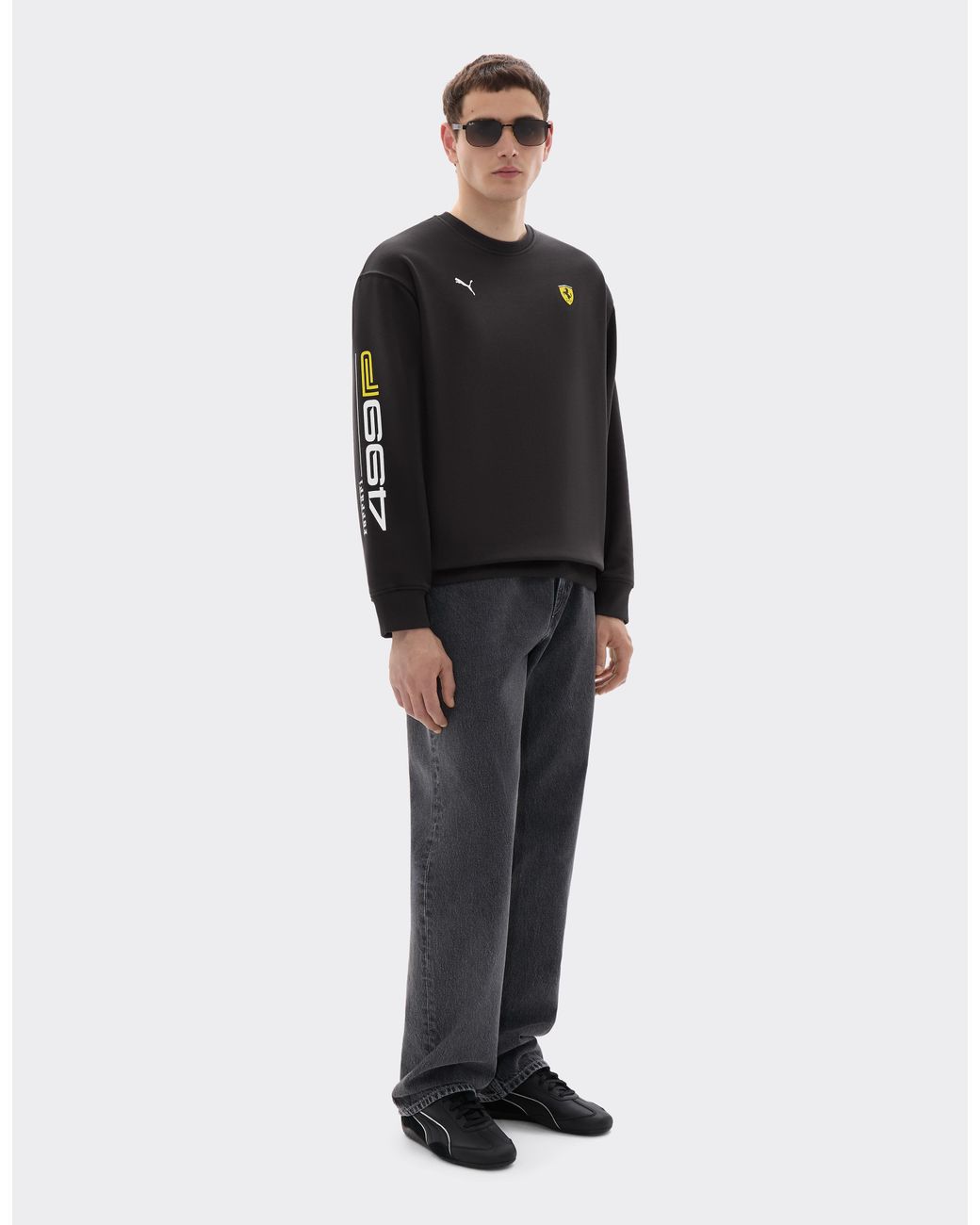 Ferrari Black 499P Hypercar Sweatshirt