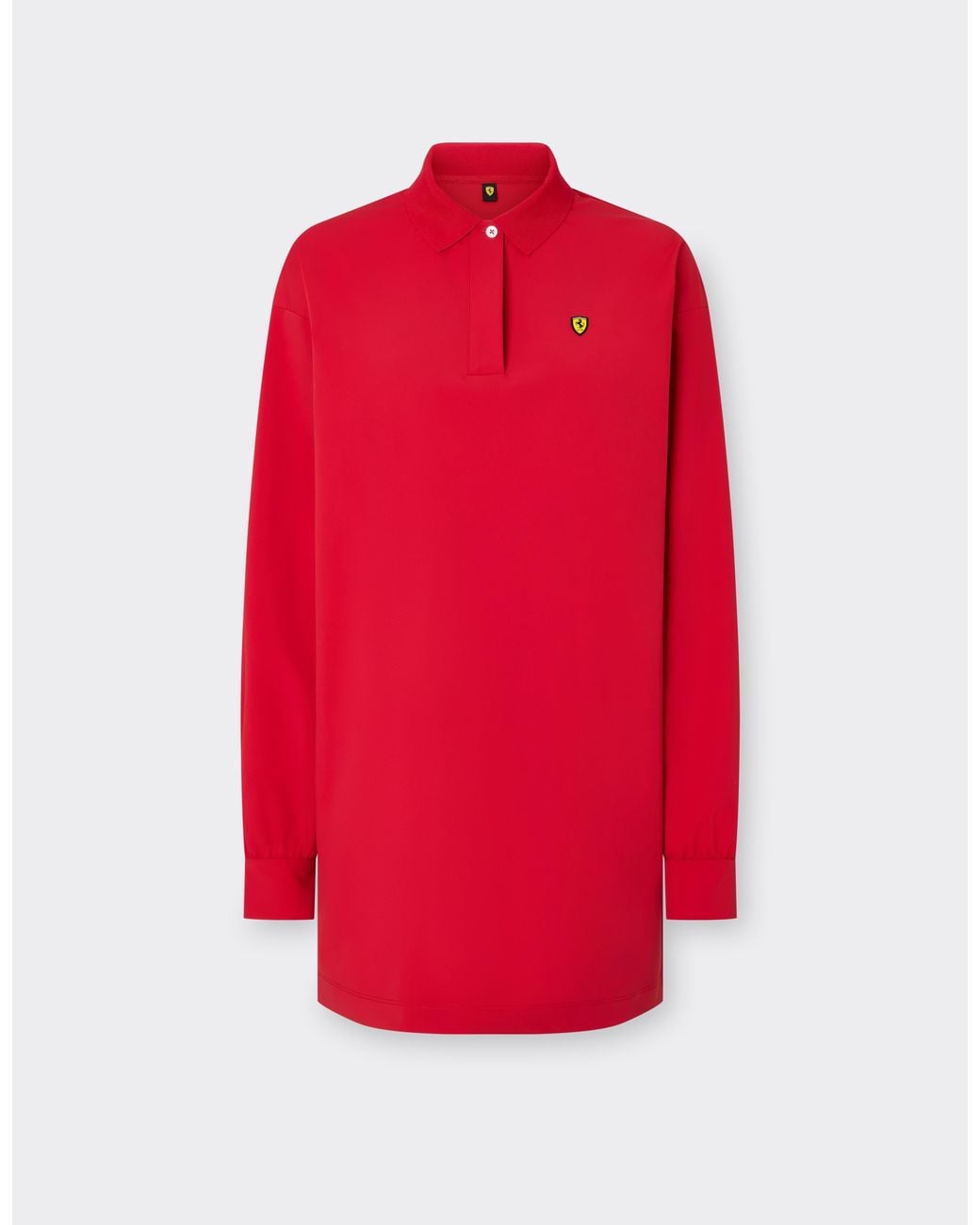 Ferrari Red Scuderia Polo Dress