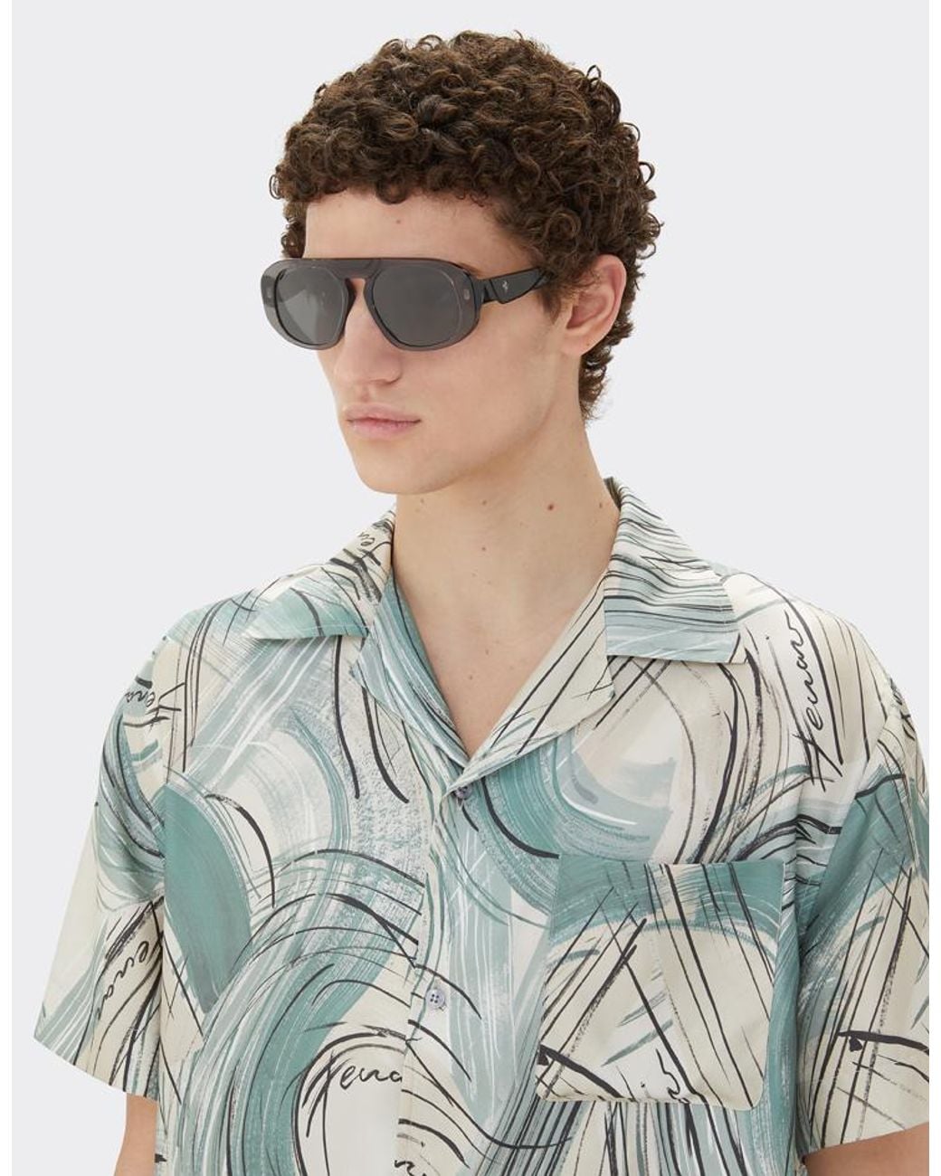Ferrari Gray Sunglasses