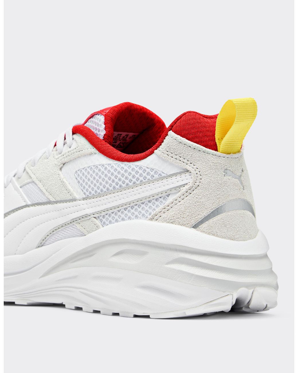 Ferrari White Puma For Hypnotic Ls Trainers