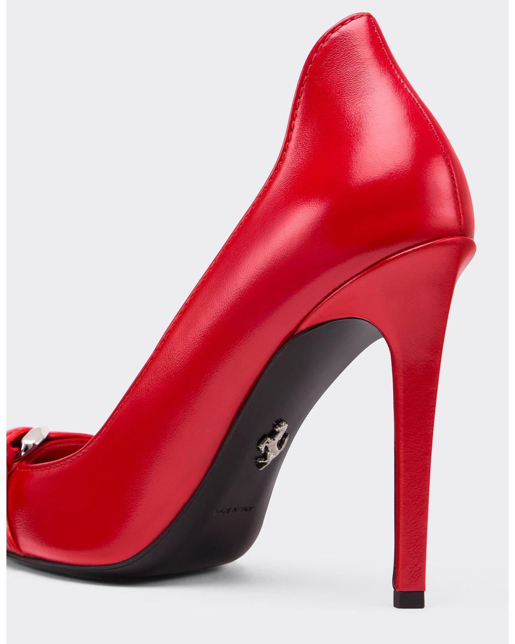 Ferrari Red Court Shoes