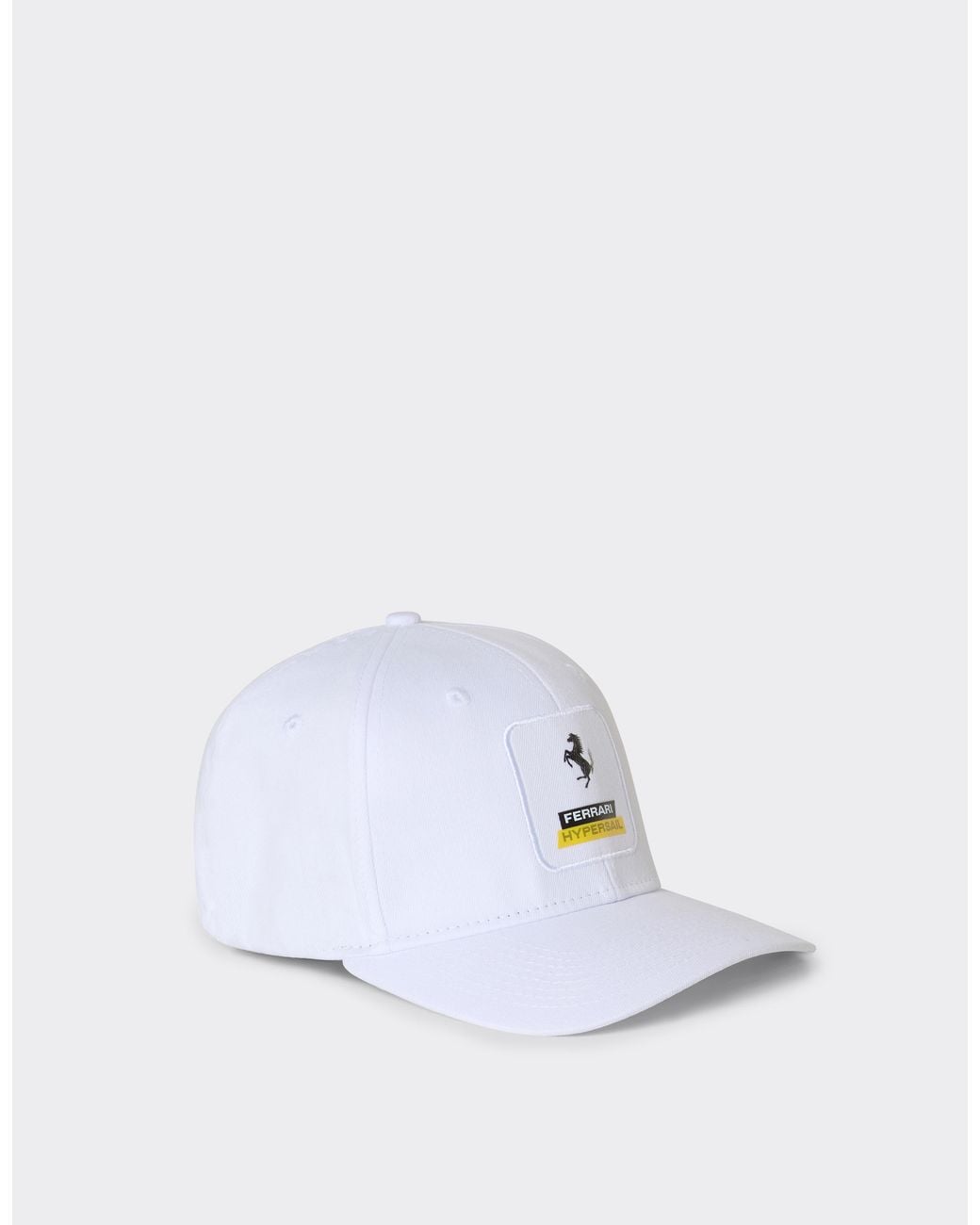 Ferrari White Hypersail Baseball Cap for men