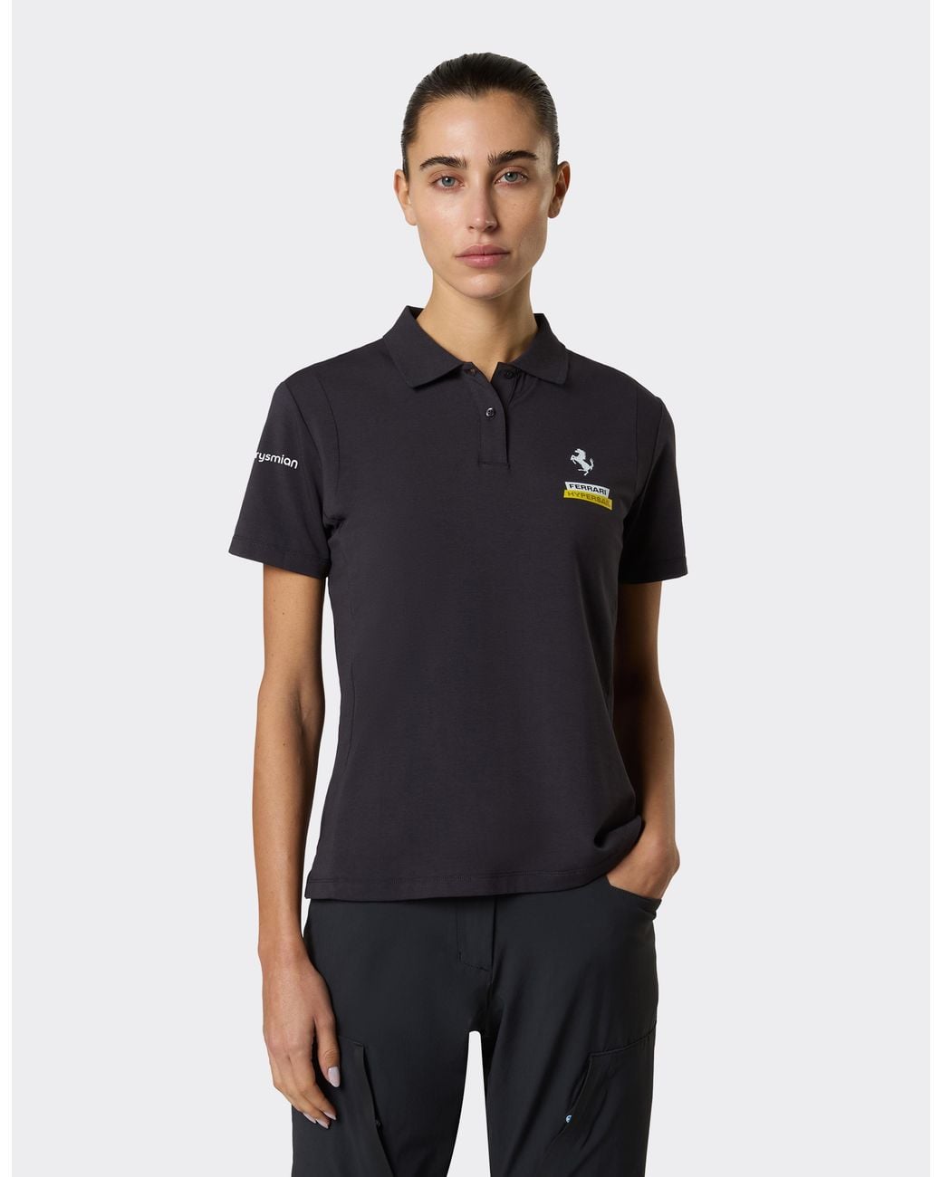 Ferrari Blue Hypersail Tech Jersey Polo Shirt