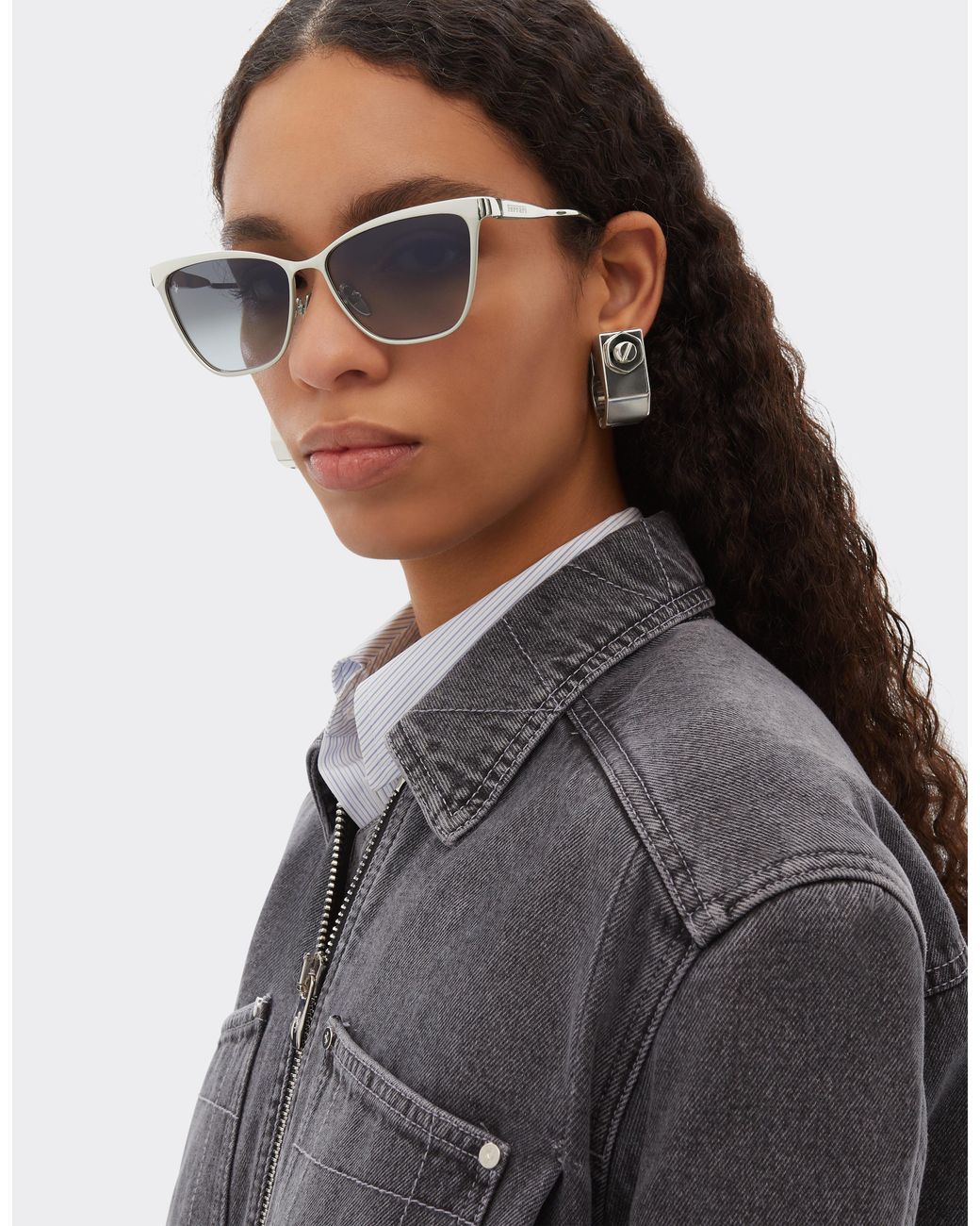 Ferrari Gray Sunglasses