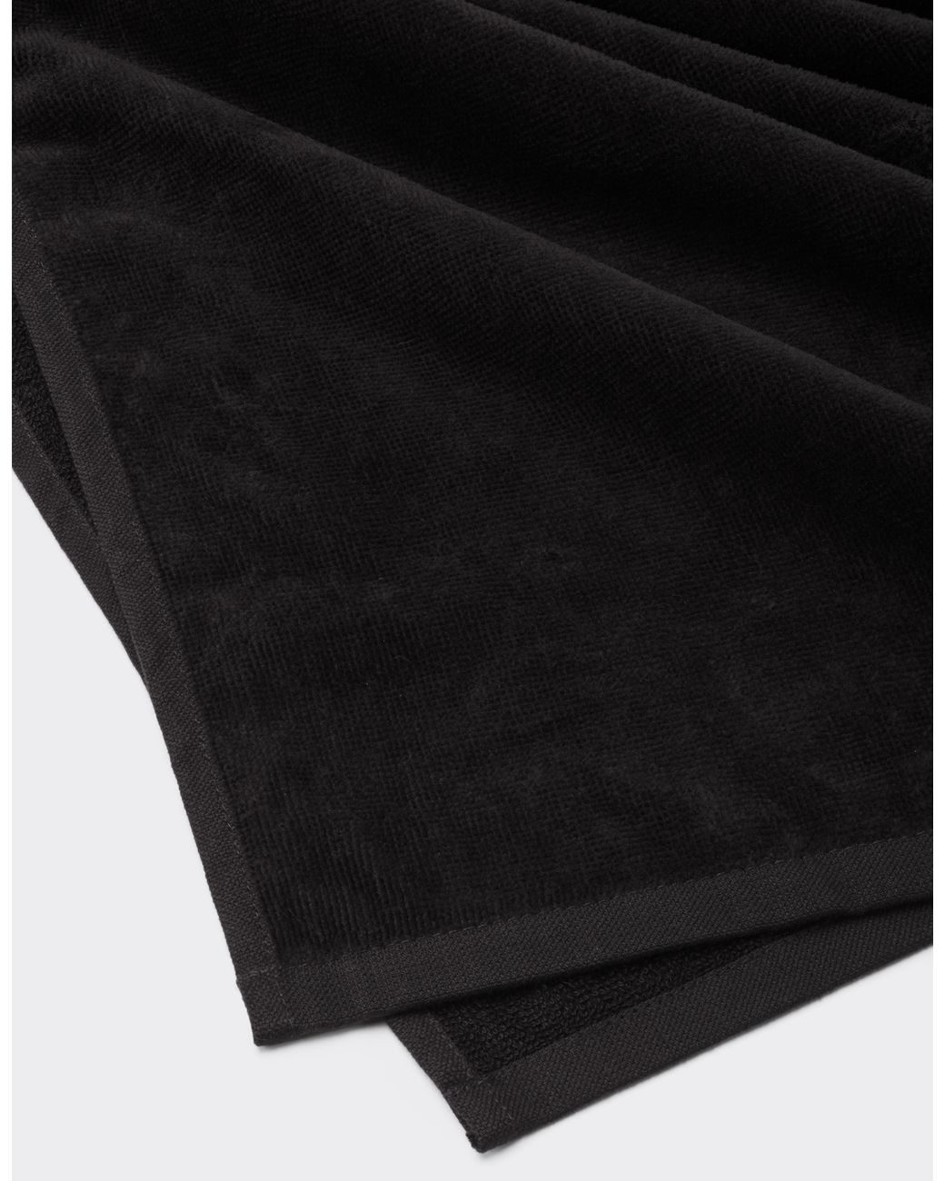 Ferrari Black Scuderia Cotton Towel
