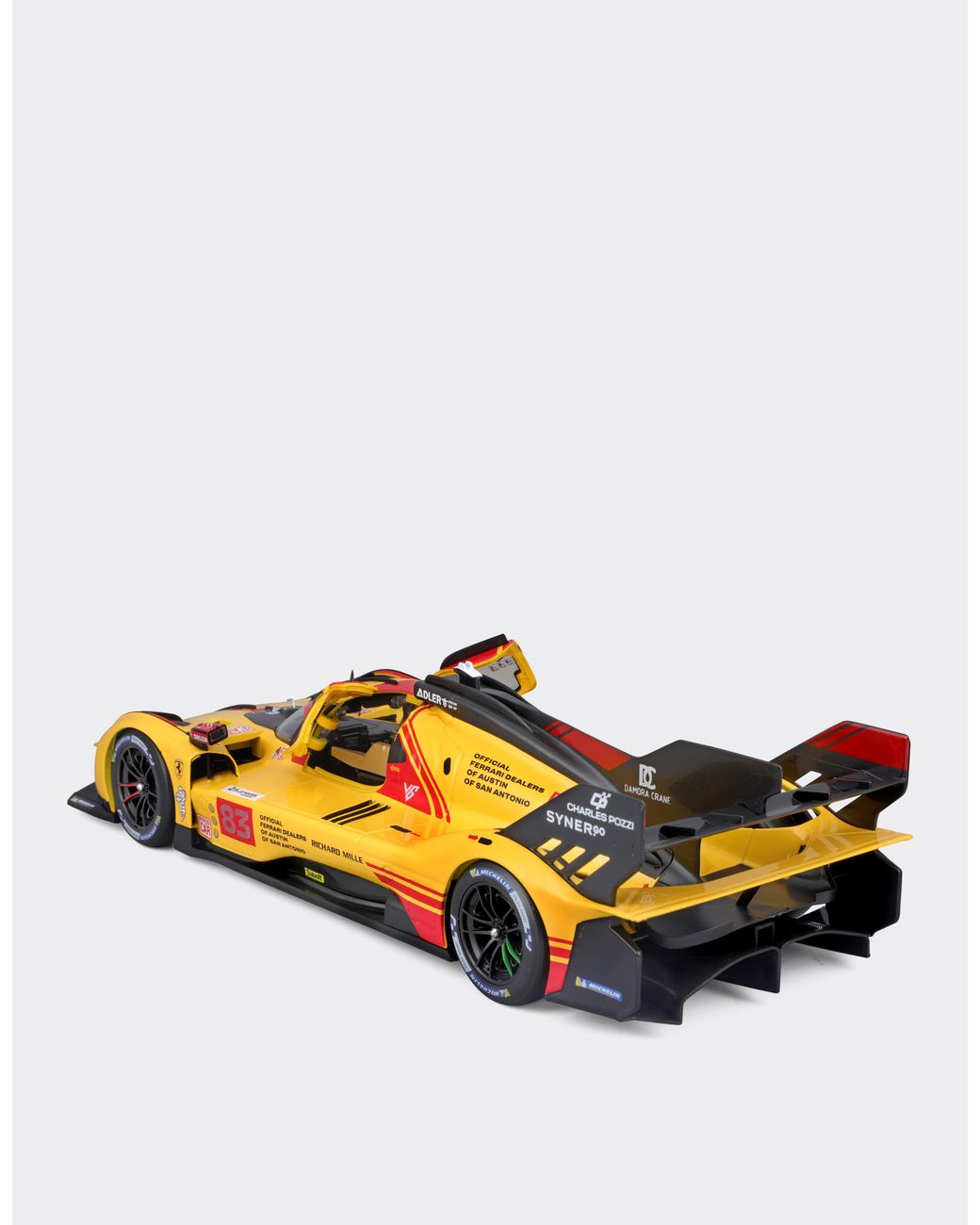 Ferrari Orange 1:18 Scale 499P Lmh #83 Model