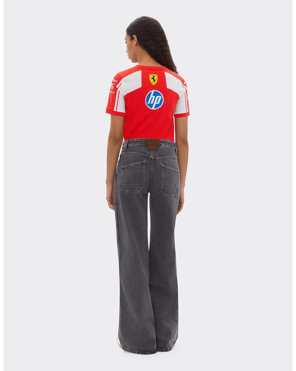 Ferrari Red 2026 Puma For Scuderia Hp Replica Polo Shirt