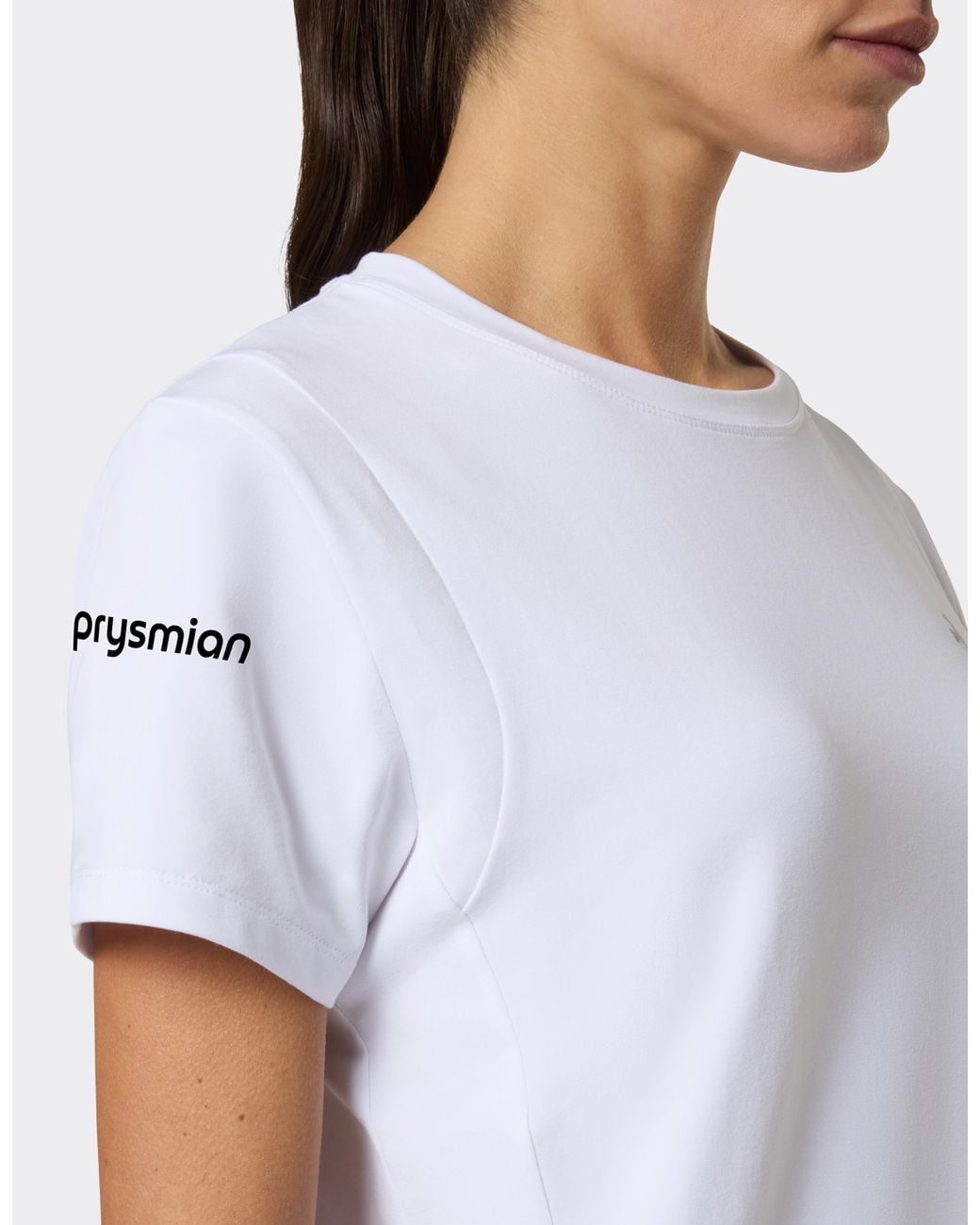 Ferrari White Hypersail Tech Jersey T-Shirt