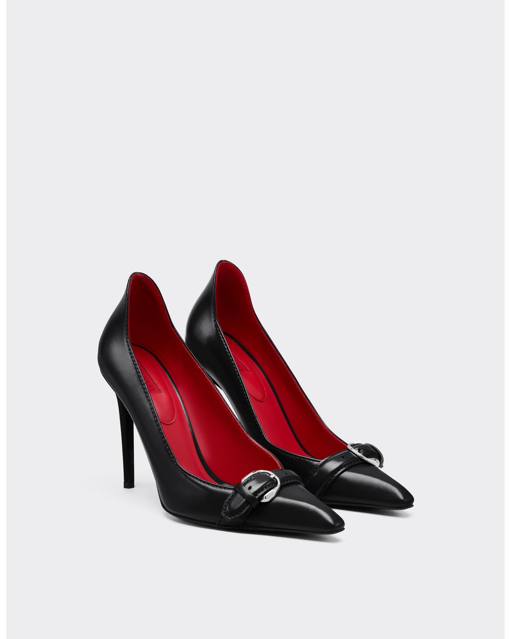 Ferrari White Court Shoes