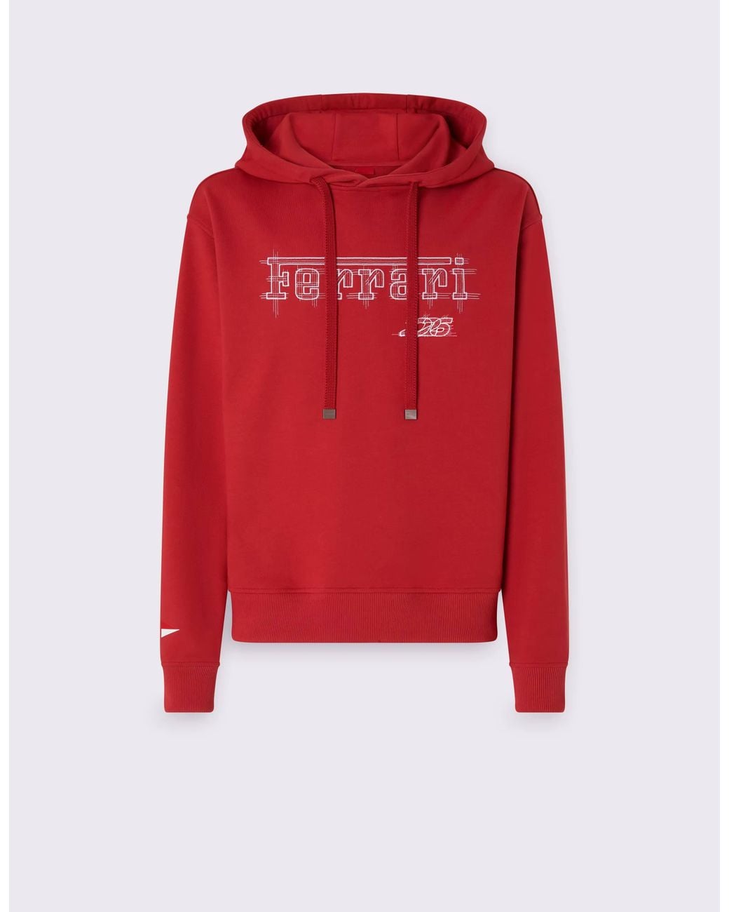 Ferrari Red Cotton Sweatshirt For The 2026 Monaco Grand Prix for men