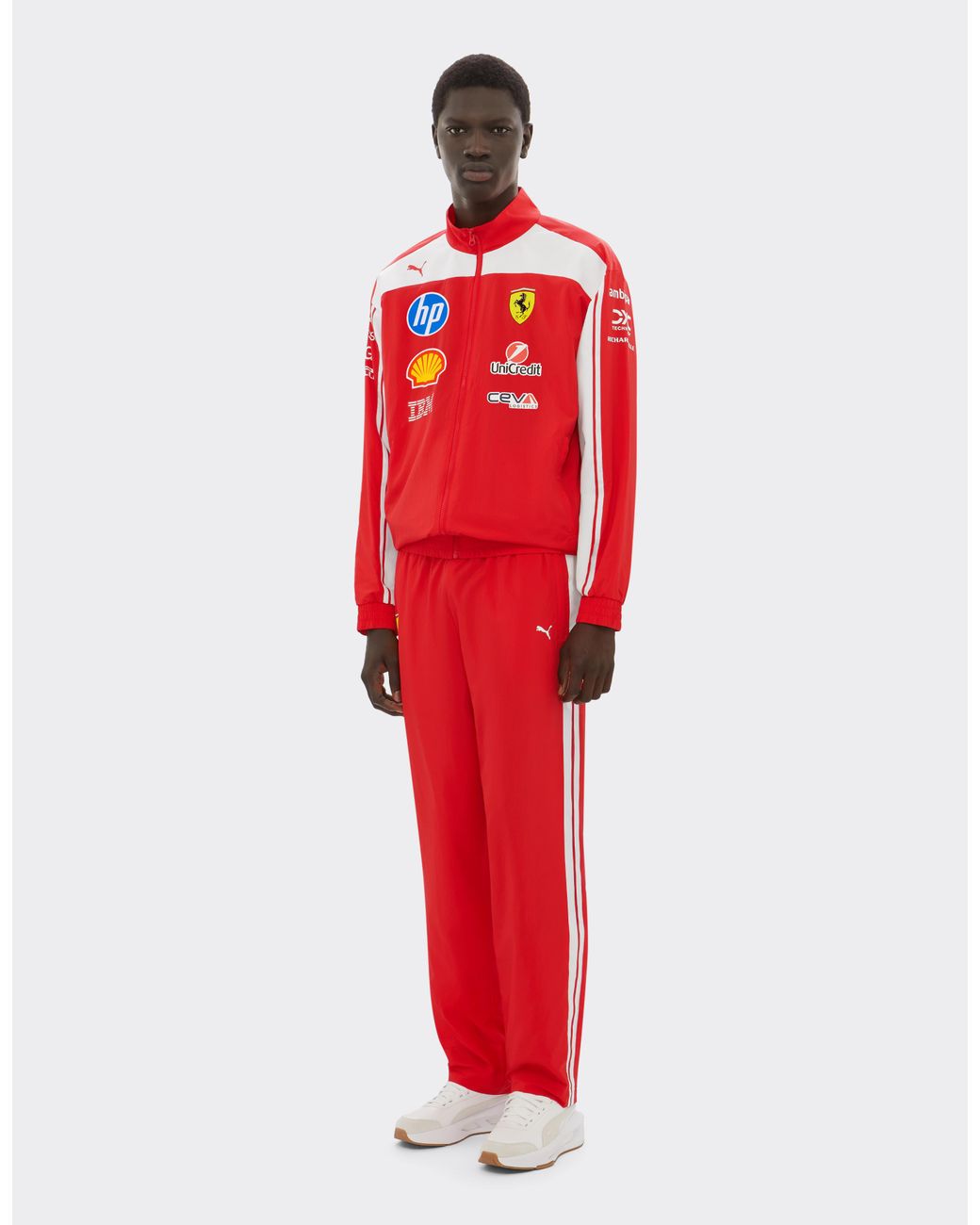 Ferrari Red Replica Drivers Authentic 2026 Jacket Puma For Scuderia Hp for men