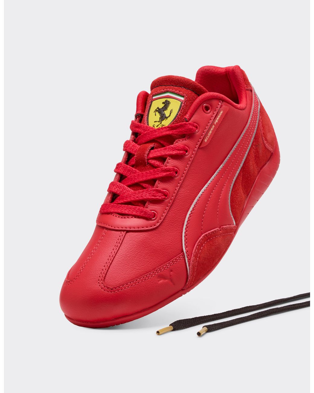 Ferrari Red Puma Sneaker For Scuderia Speedcat