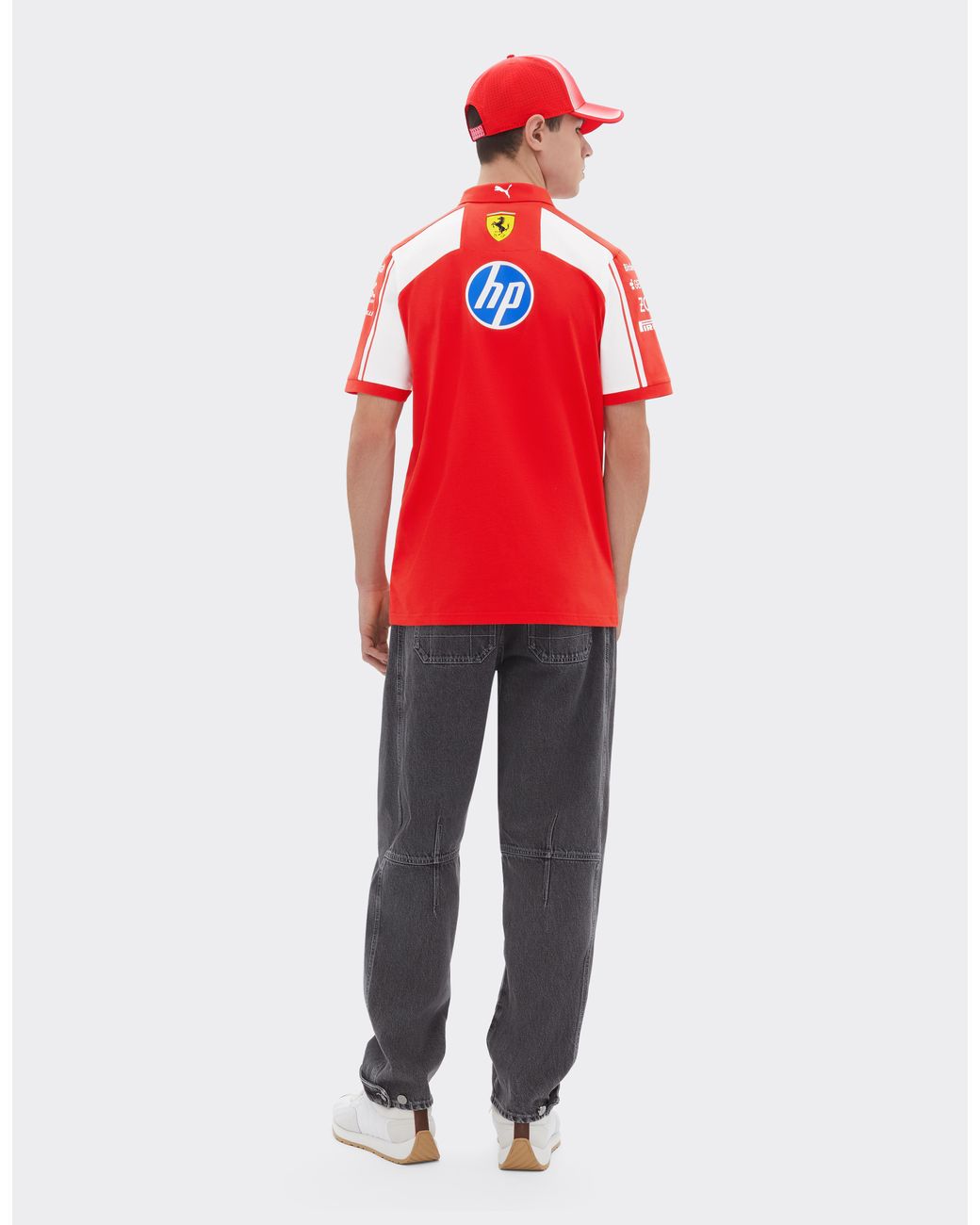 Ferrari Red Replica 2026 Polo Shirt Puma For Scuderia Hp