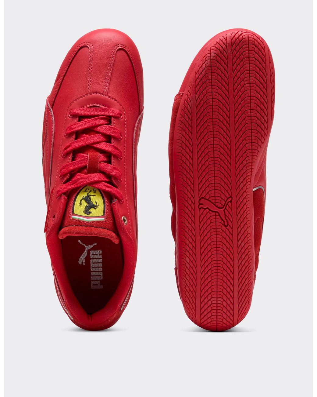 Ferrari Red Puma Sneaker For Scuderia Speedcat