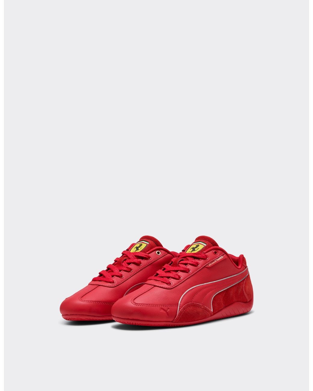 Ferrari Red Puma Sneaker For Scuderia Speedcat