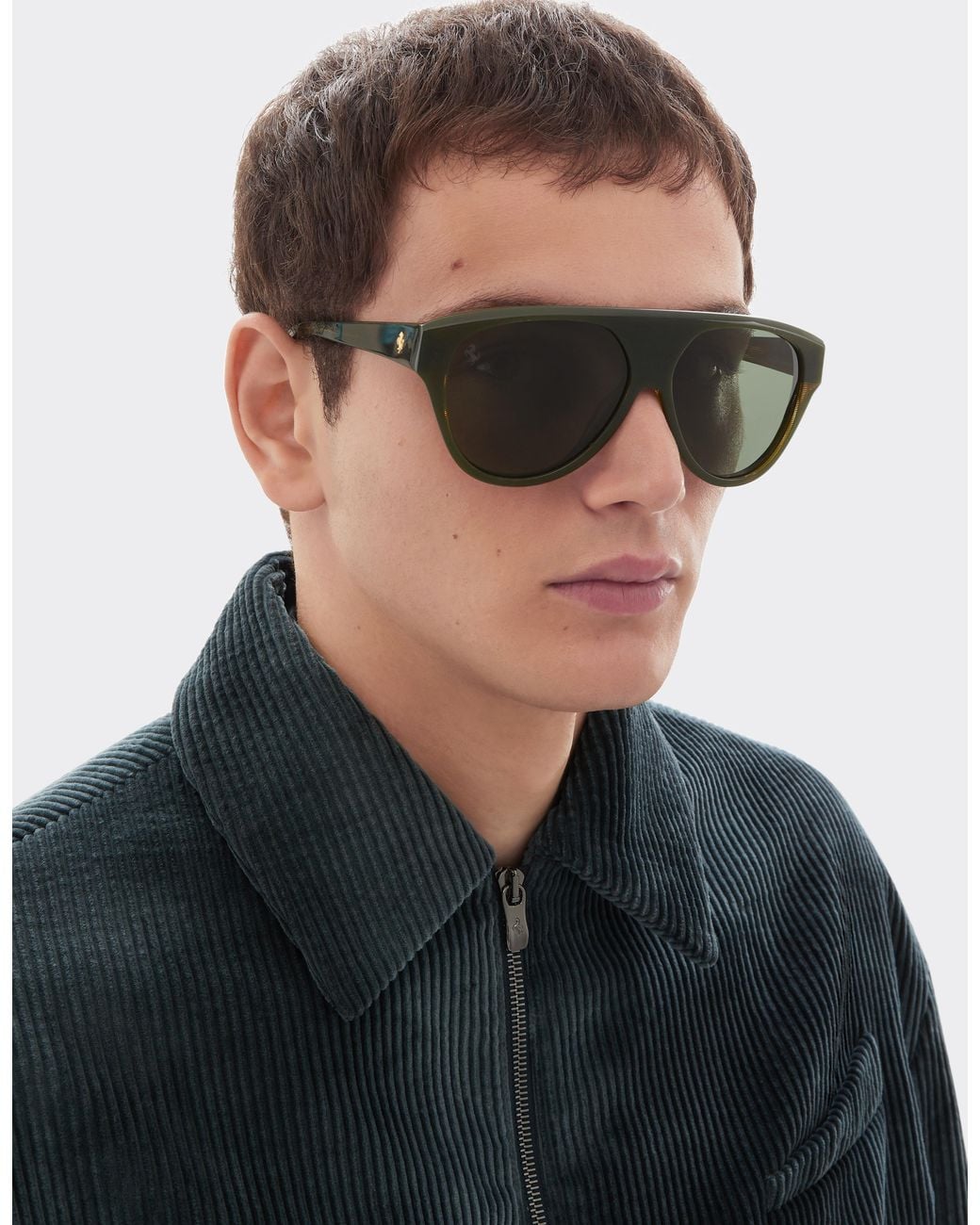 Ferrari Green Sunglasses for men