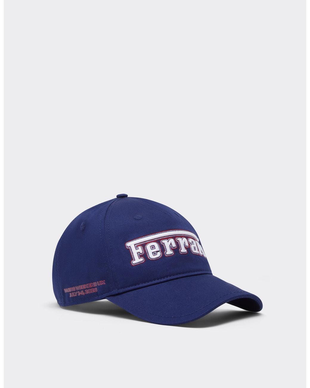 Ferrari Blue Baseball Cap For The 2026 Silverstone Gp