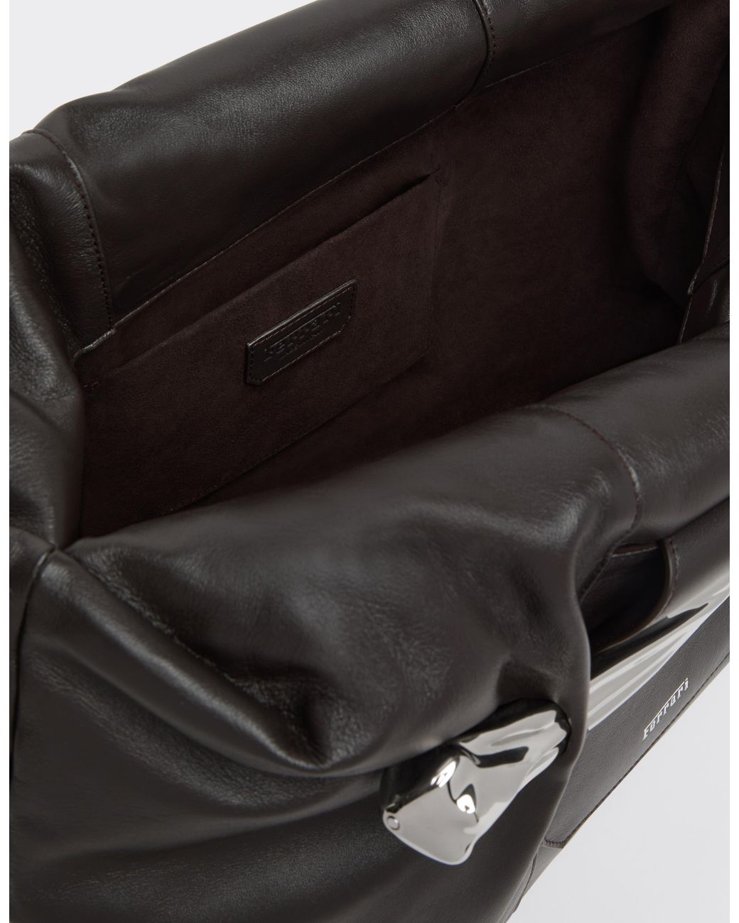 Ferrari Black Pillow Bag