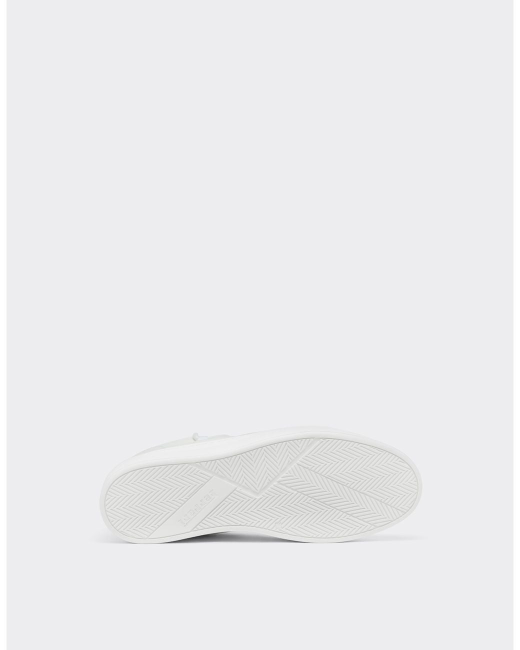 Ferrari White Leather Trainers for men