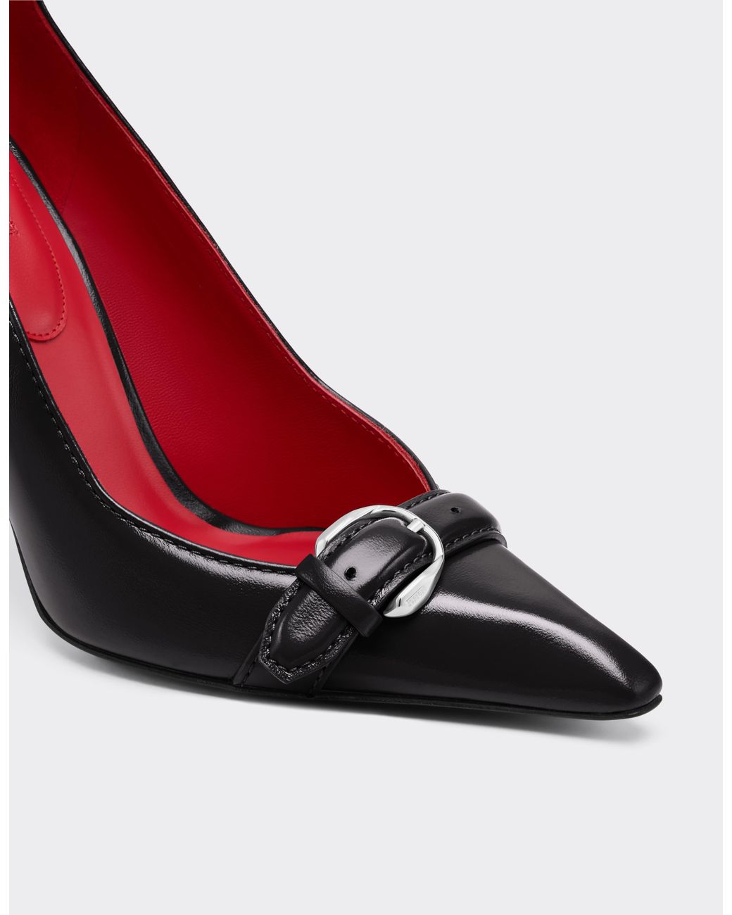 Ferrari White Court Shoes