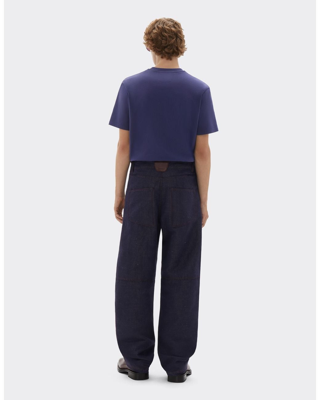 Ferrari Blue T-Shirt For The 2026 Silverstone Grand Prix for men