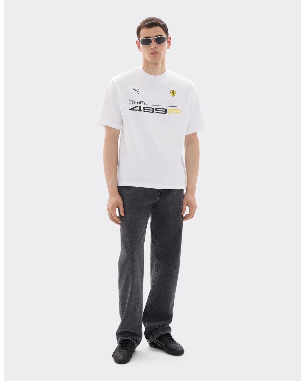 Ferrari White 499P Hypercar T-Shirt