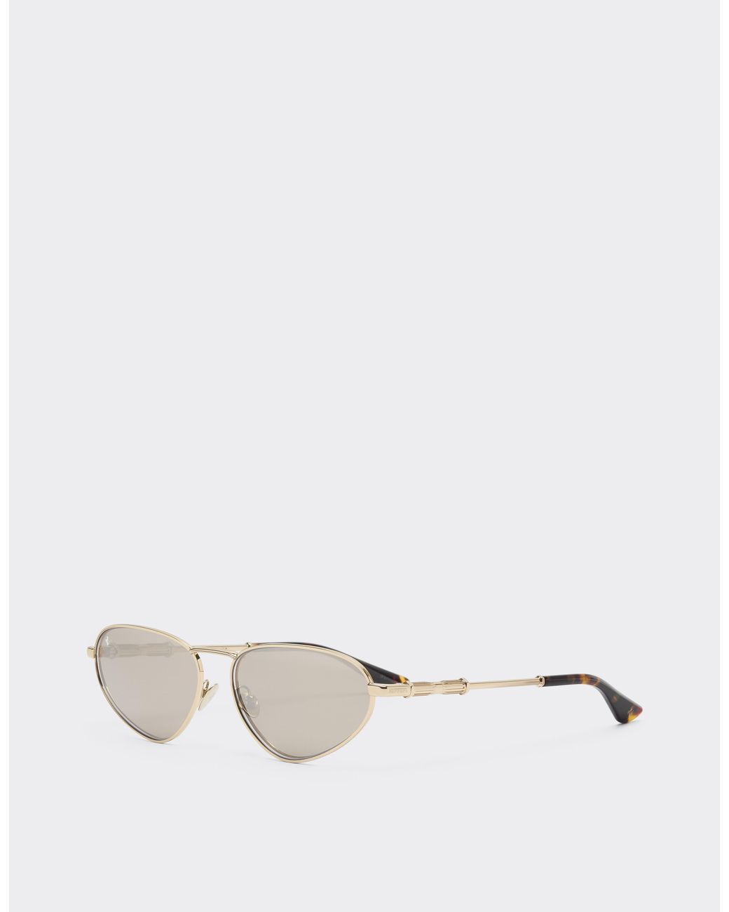 Ferrari Multicolor Coloured Metal Sunglasses With Lenses With A Mirror Finish