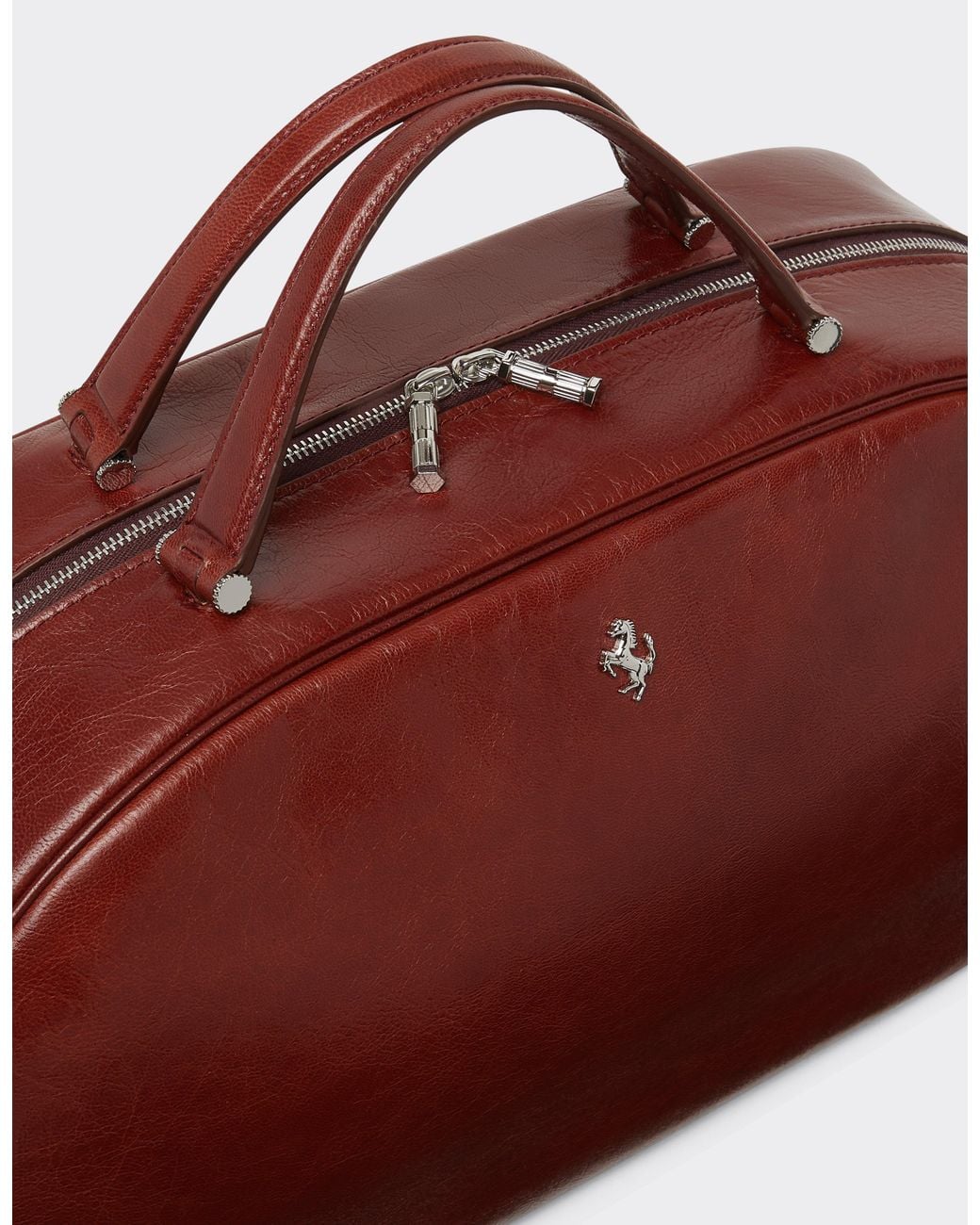 Ferrari Red The Dino Bowling Bag Soft