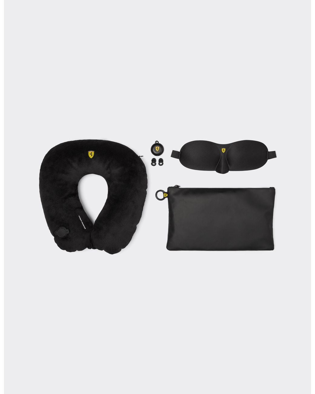 Ferrari Black Scuderia Travel Set