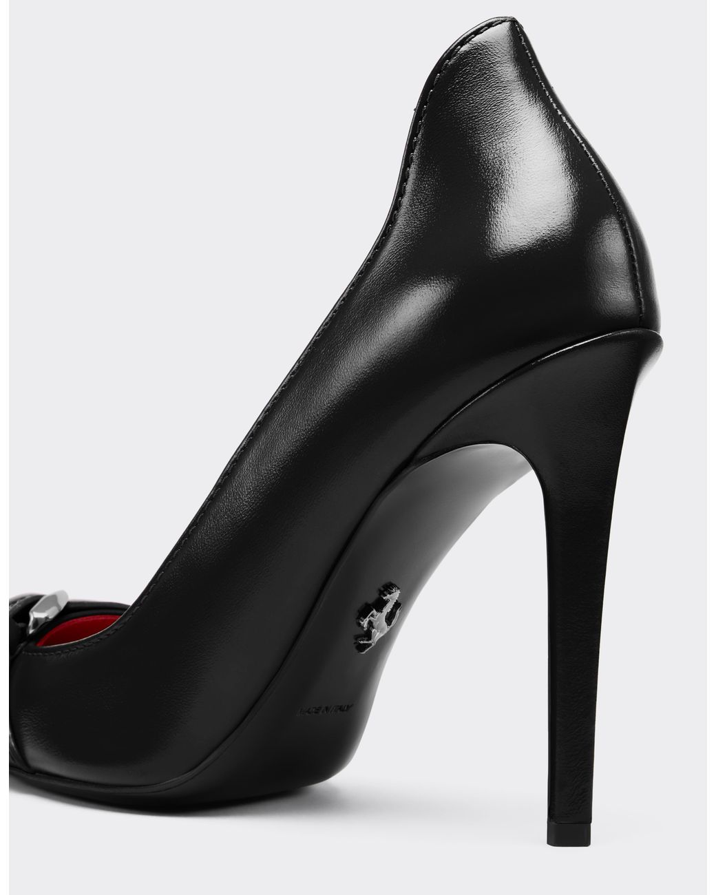 Ferrari White Court Shoes