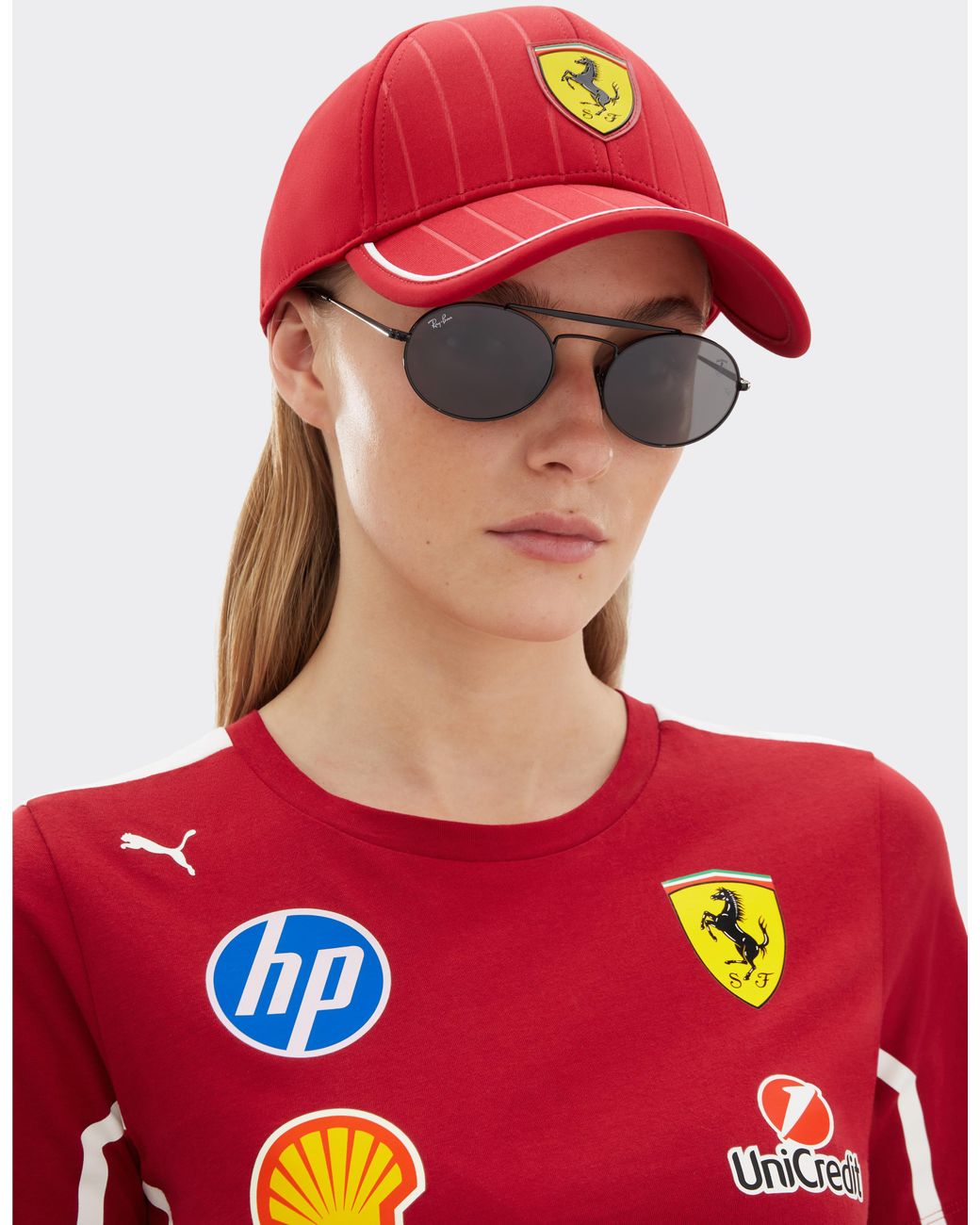 Ferrari Gray Ray-Ban For Scuderia Rb3775M