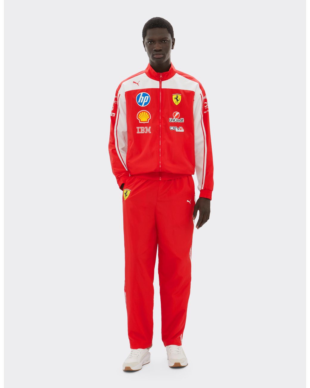 Ferrari Red Replica Drivers Authentic 2026 Jacket Puma For Scuderia Hp for men
