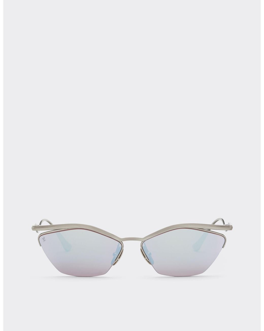 Ferrari White Sunglasses