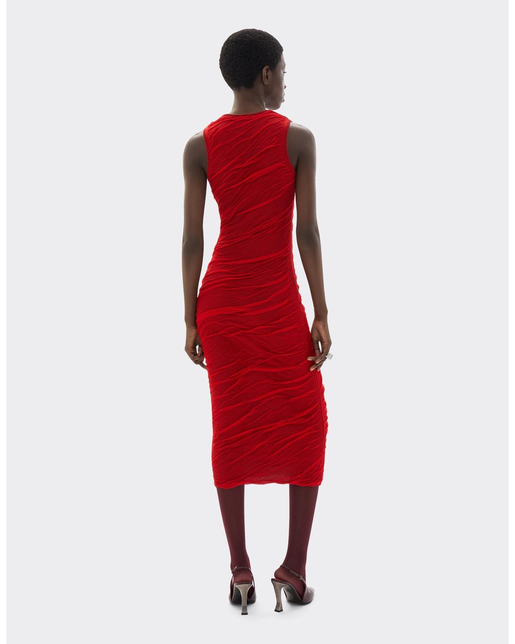 Ferrari Red Long Dress