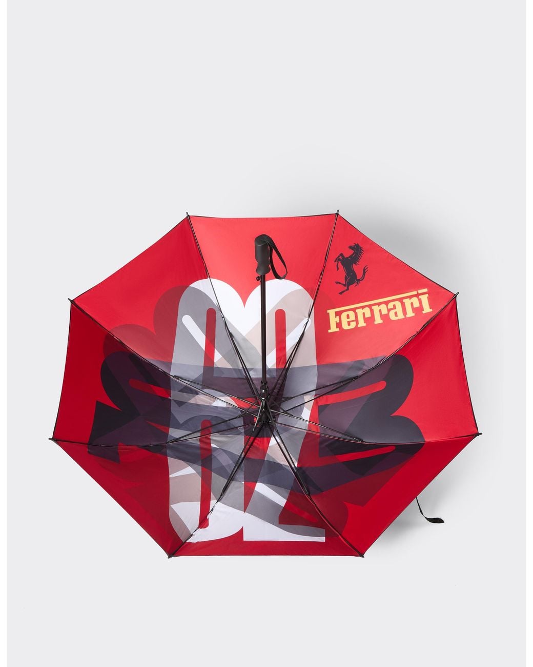 Ferrari White Scuderia Large Umbrella
