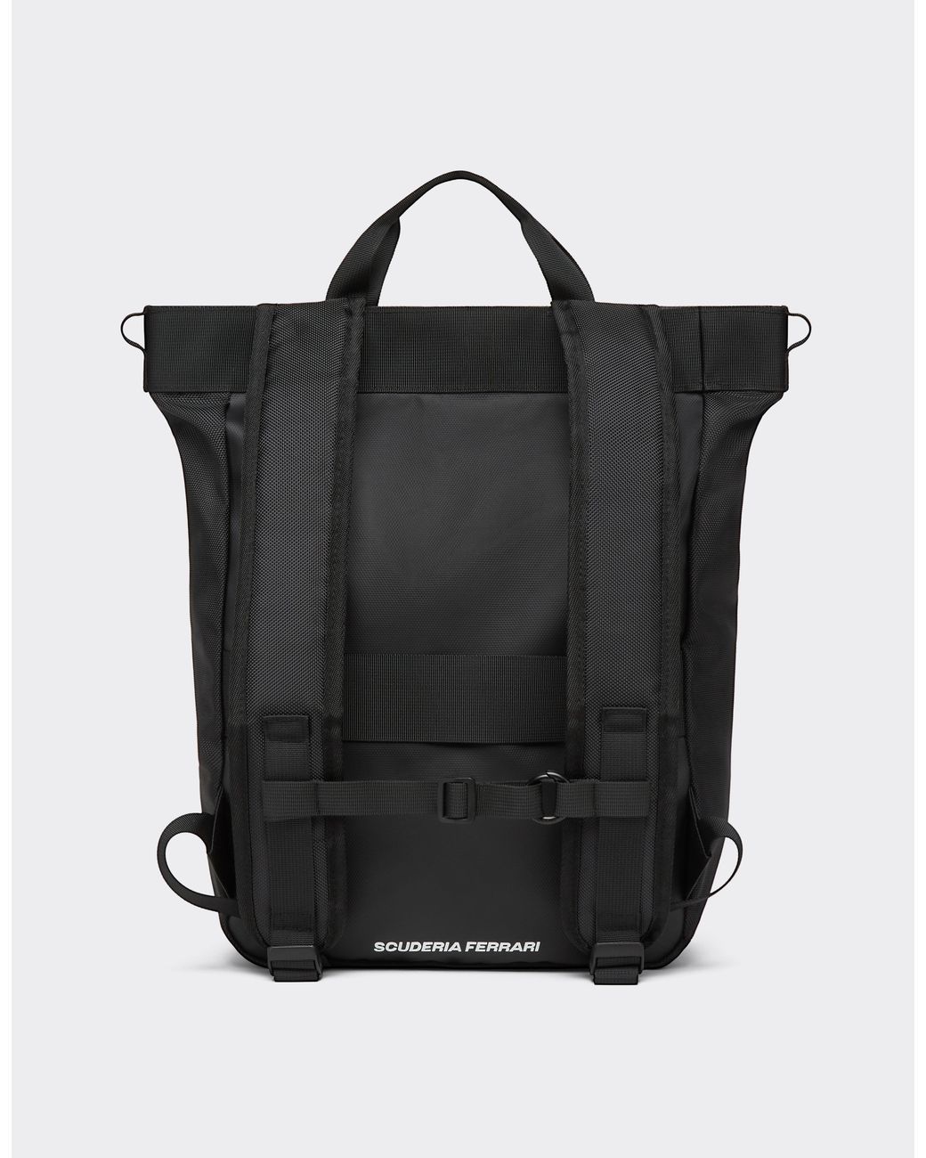 Ferrari Black Rucksack Mit -Wappen
