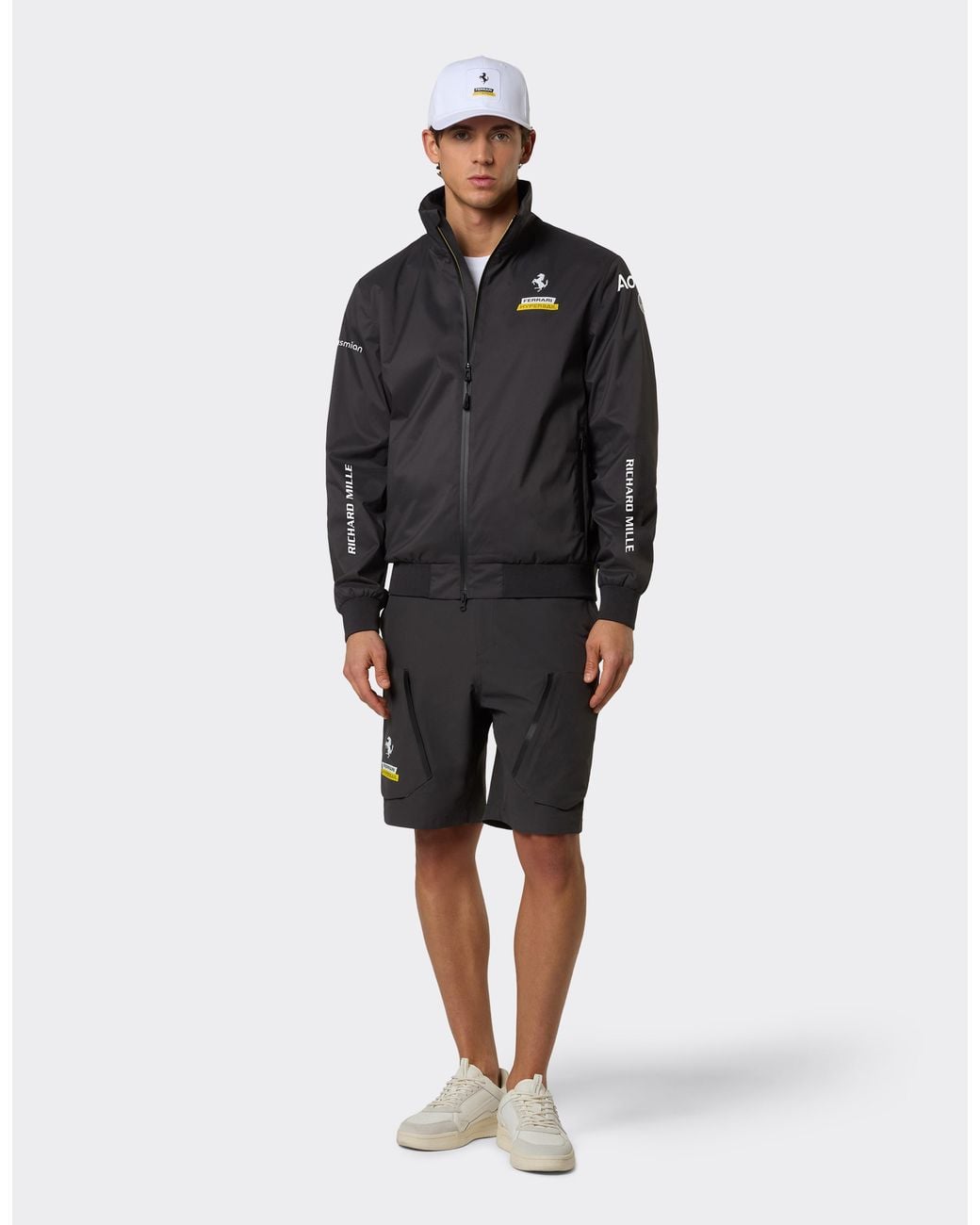 Ferrari Black Hypersail Sailor Jacket for men
