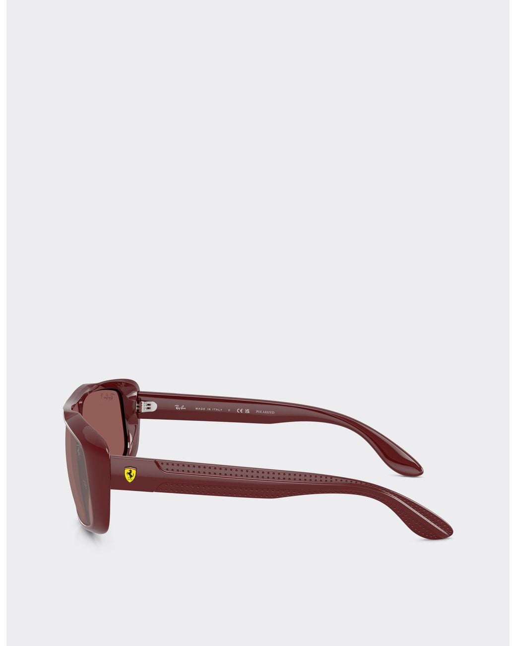 Ferrari Pink Ray-Ban For Scuderia Rb4479M With Mirrored Polarised Lenses