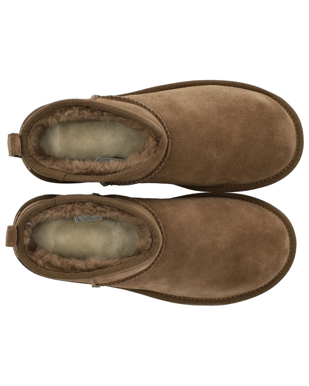 Ugg Brown Boot Classic Ultra Mini Platform Light Bronze