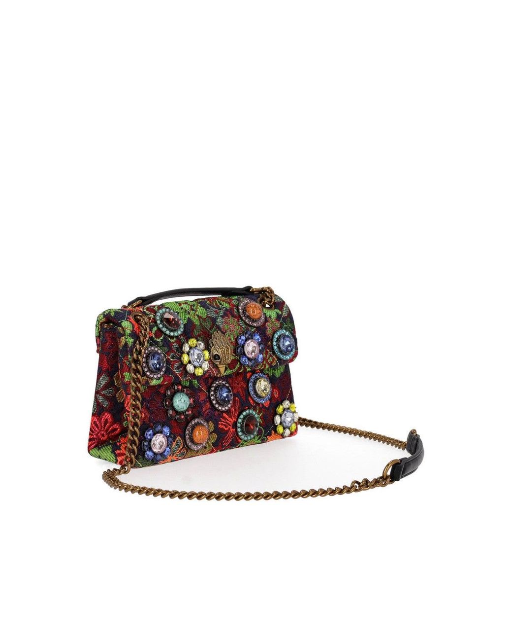 Kurt Geiger White Kensington Octavia Multicolour Bag